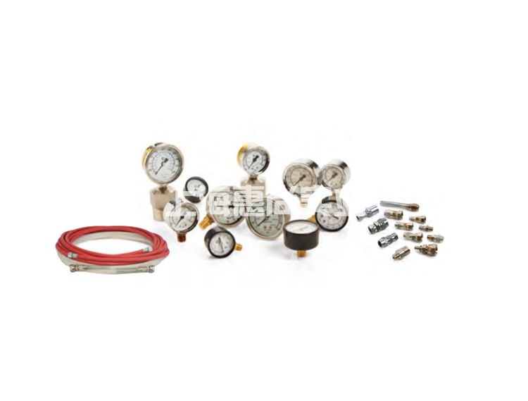 軟管、接頭、旋軸和計量表